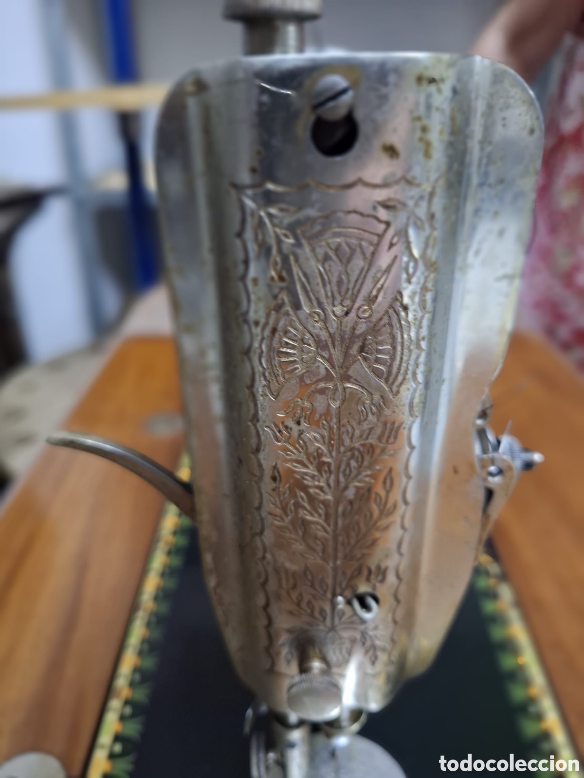 Antig&uuml;edades: M&aacute;quina de coser Singer de 1887 - Foto 6
