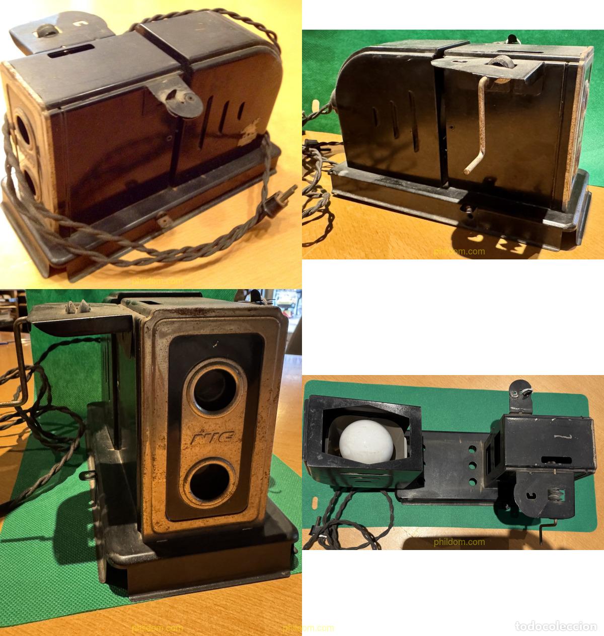Antiquit&eacute;s: MAQUINA PROYECTOR DE CINE &rdquo; NIC &rdquo; A&Ntilde;OS 50