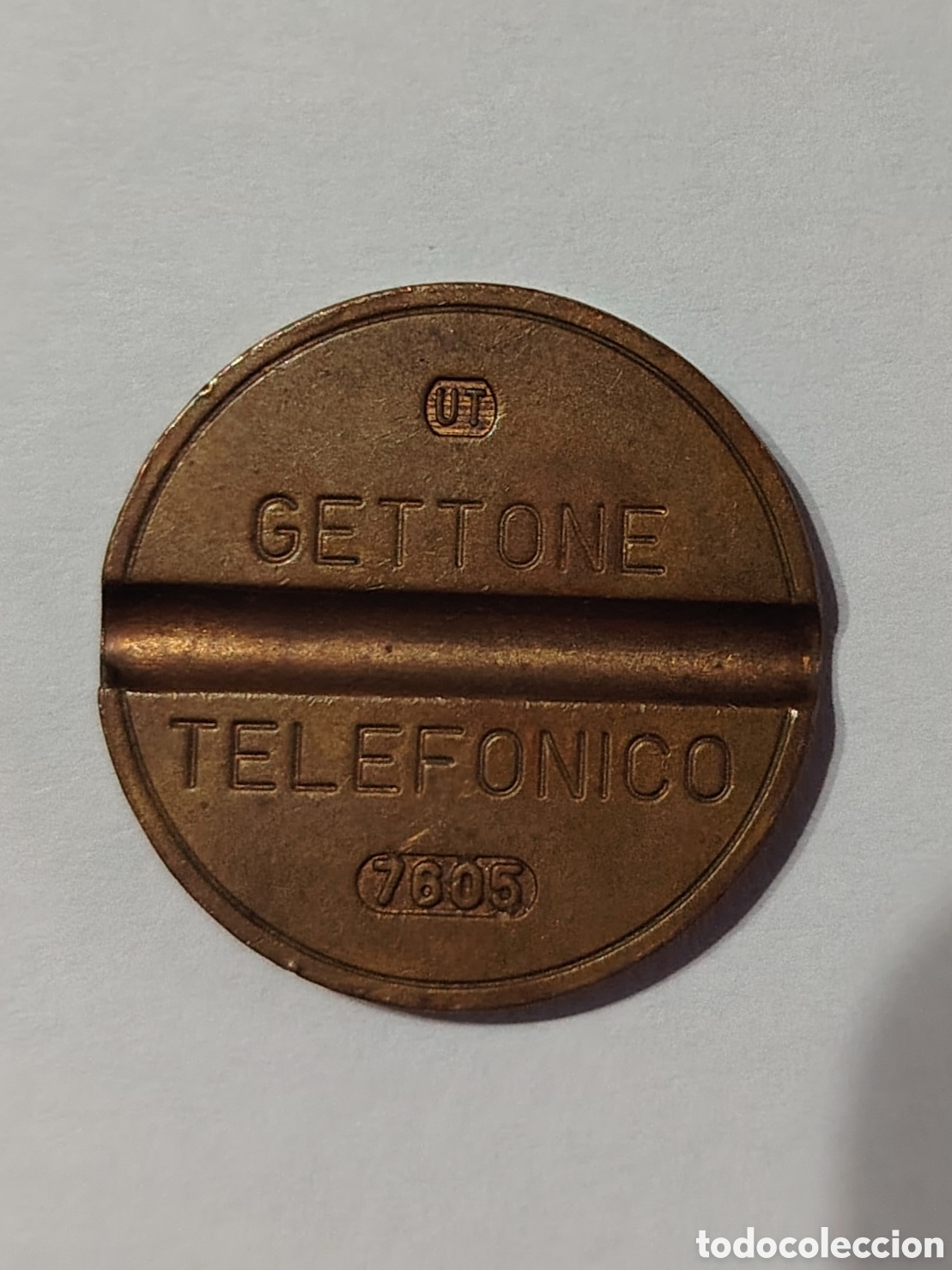 Tel&eacute;fonos: Gettone telefonico italiano - Foto 2