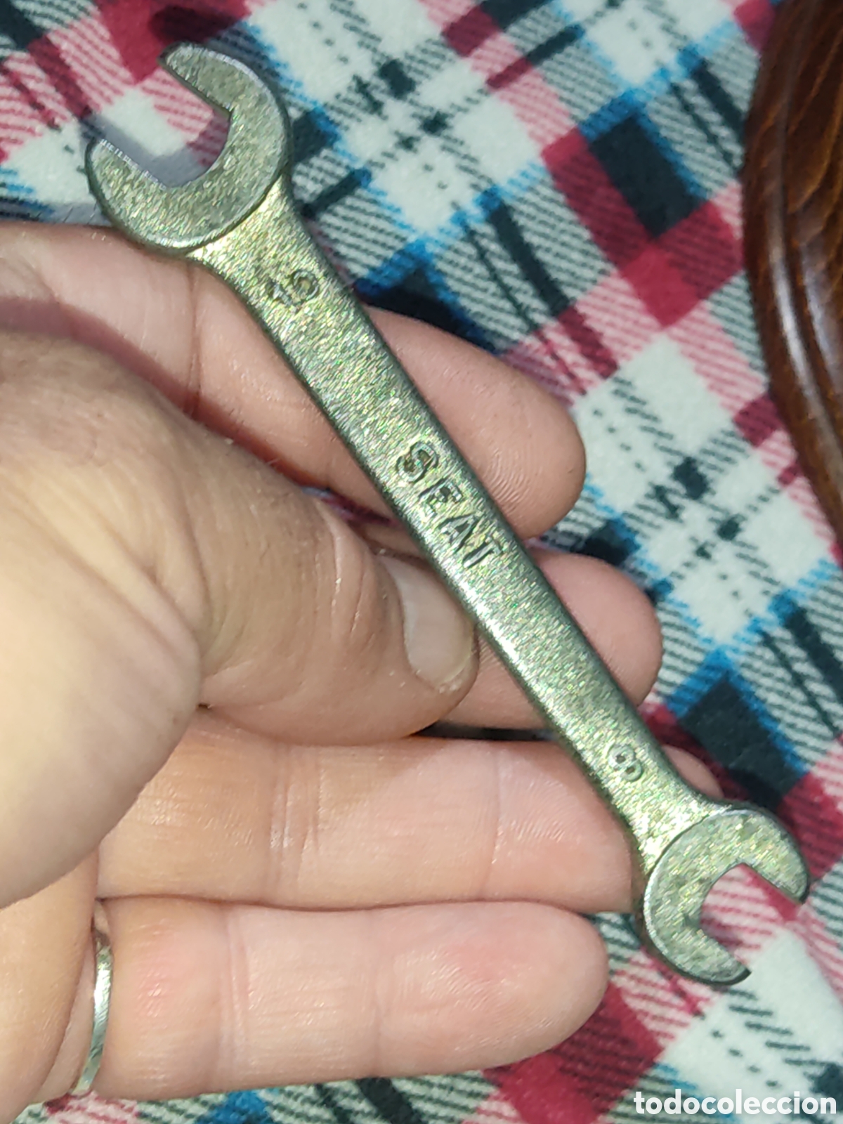 Antig&uuml;edades: Llave fija 8 - 10 de Seat. - Foto 4