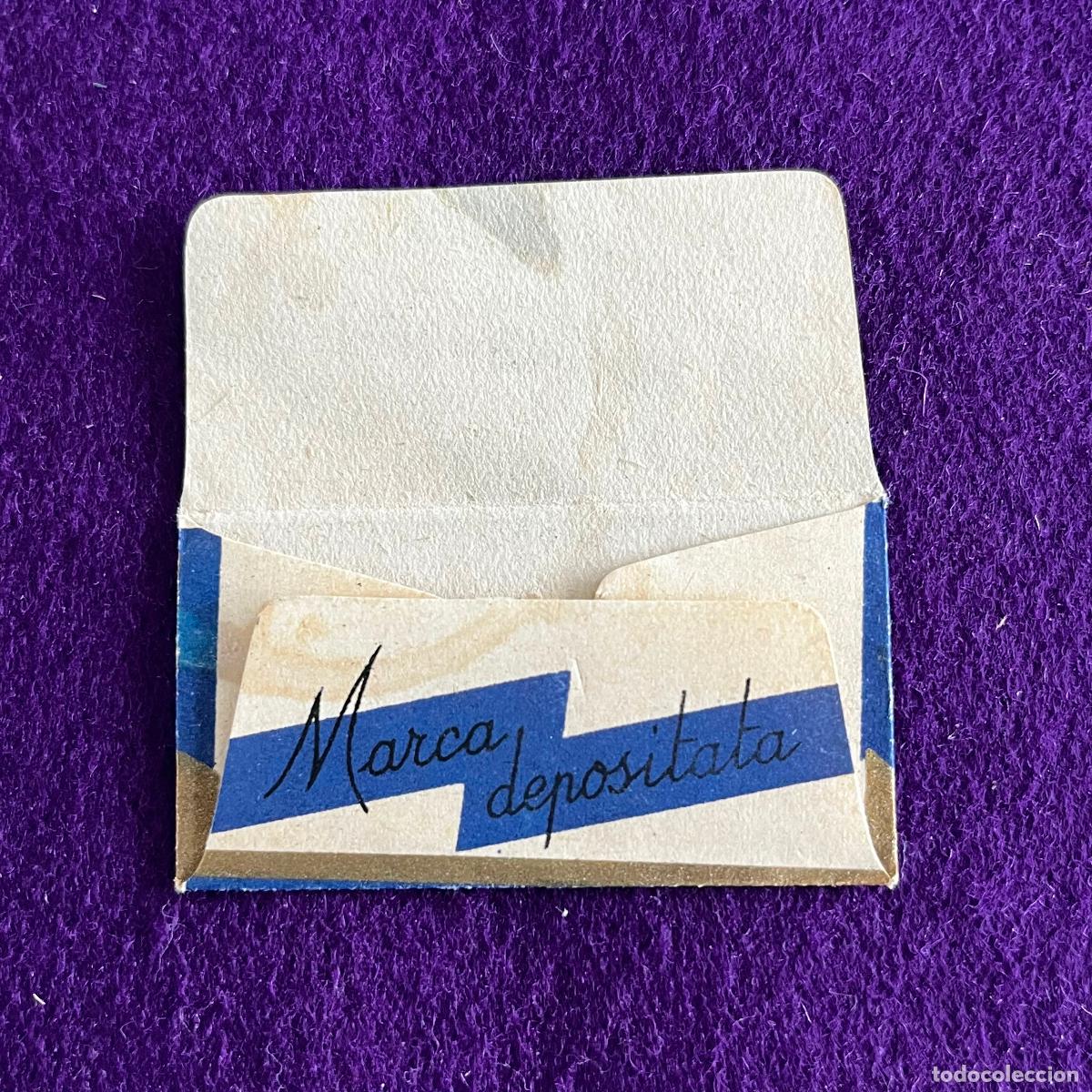 Antig&uuml;edades: FUNDA DE HOJA DE CUCHILLA DE AFEITAR. AGAR BLAU. - Foto 2