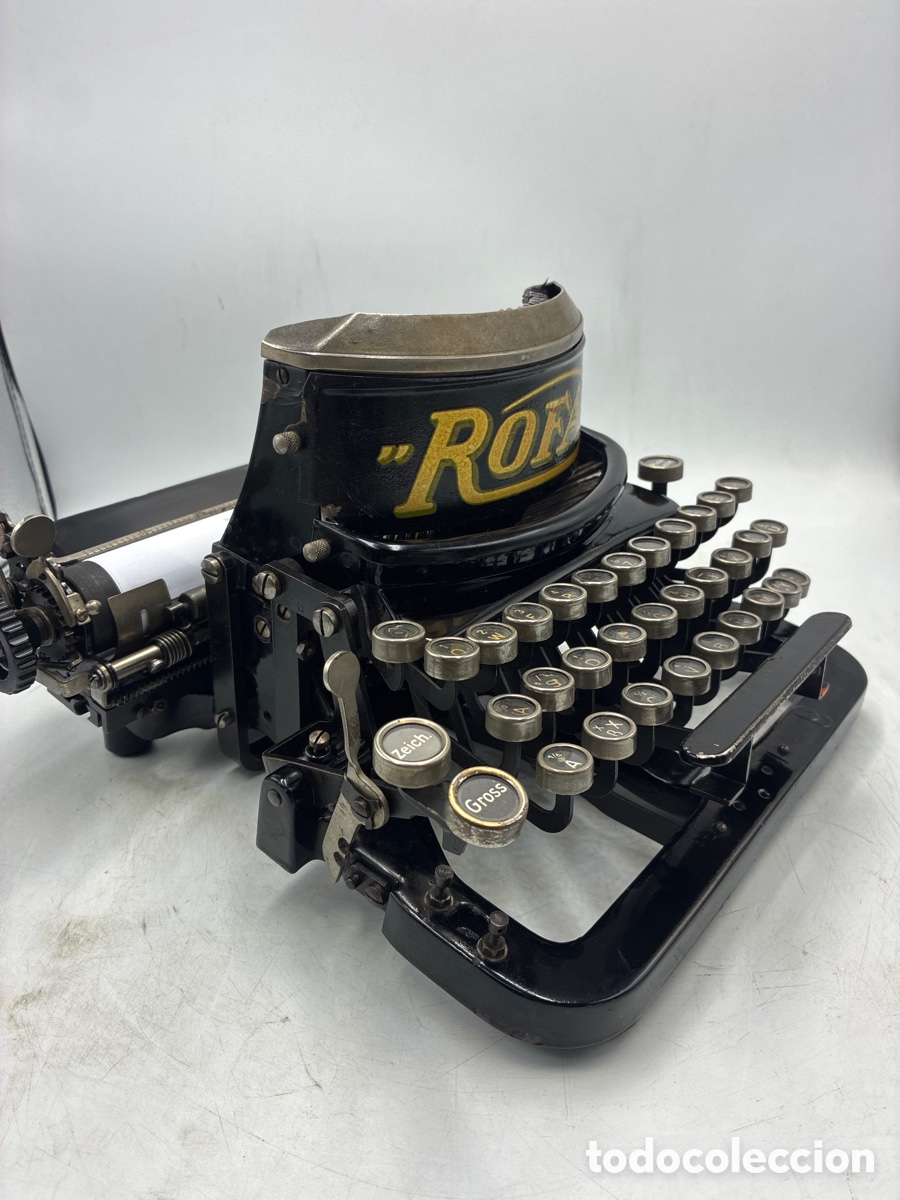 Antig&uuml;edades: M&aacute;quina de escribir ROFA n&uacute;mero 4. - Foto 3