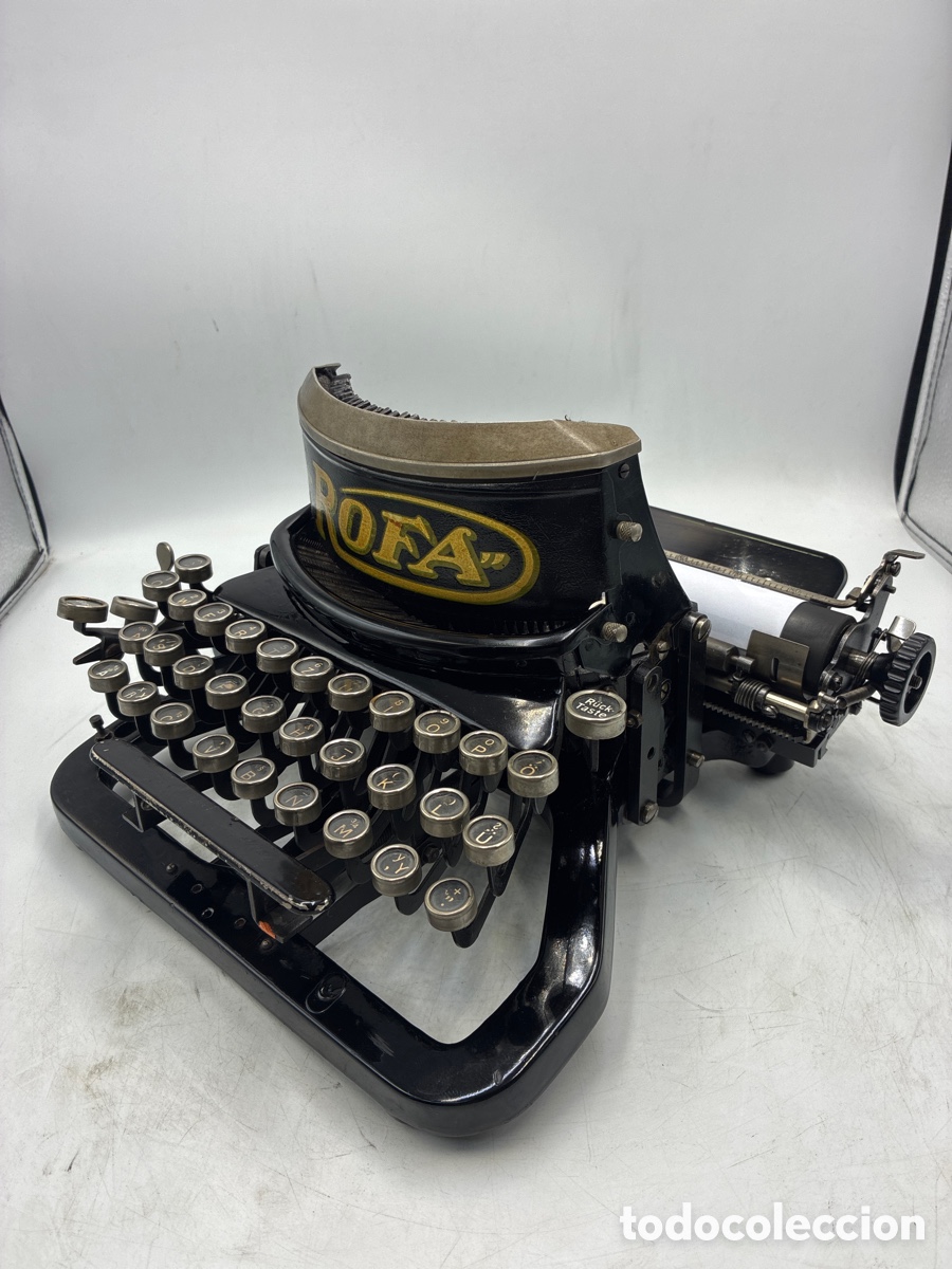 Antig&uuml;edades: M&aacute;quina de escribir ROFA n&uacute;mero 4. - Foto 4