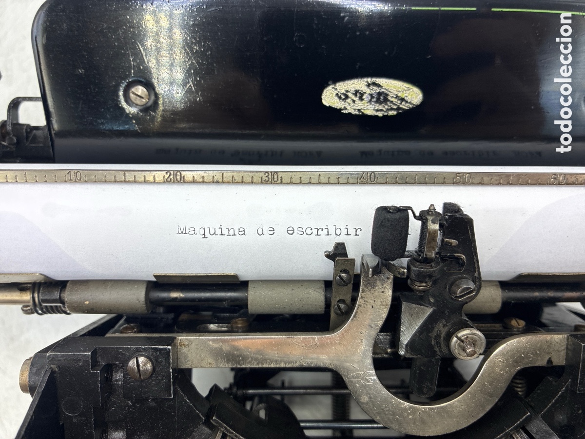 Antig&uuml;edades: M&aacute;quina de escribir ROFA n&uacute;mero 4. - Foto 6