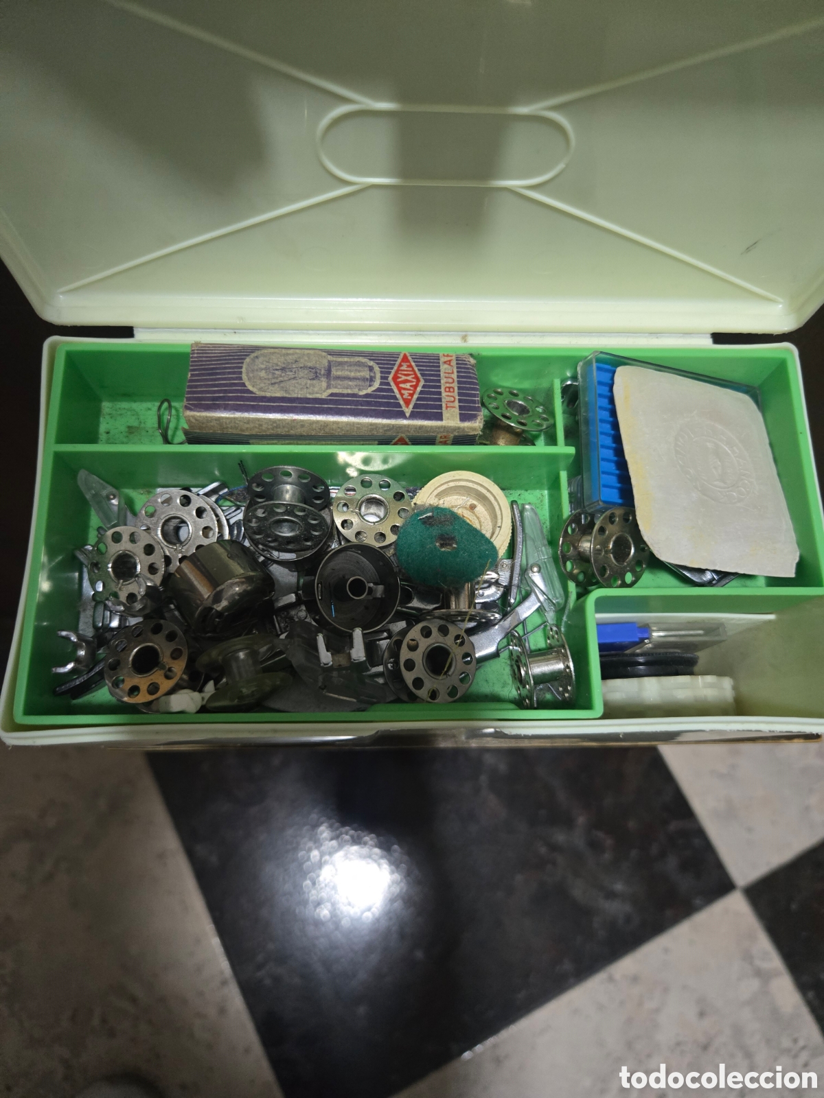 Antig&uuml;edades: Maquina de coser Alfa - Foto 7