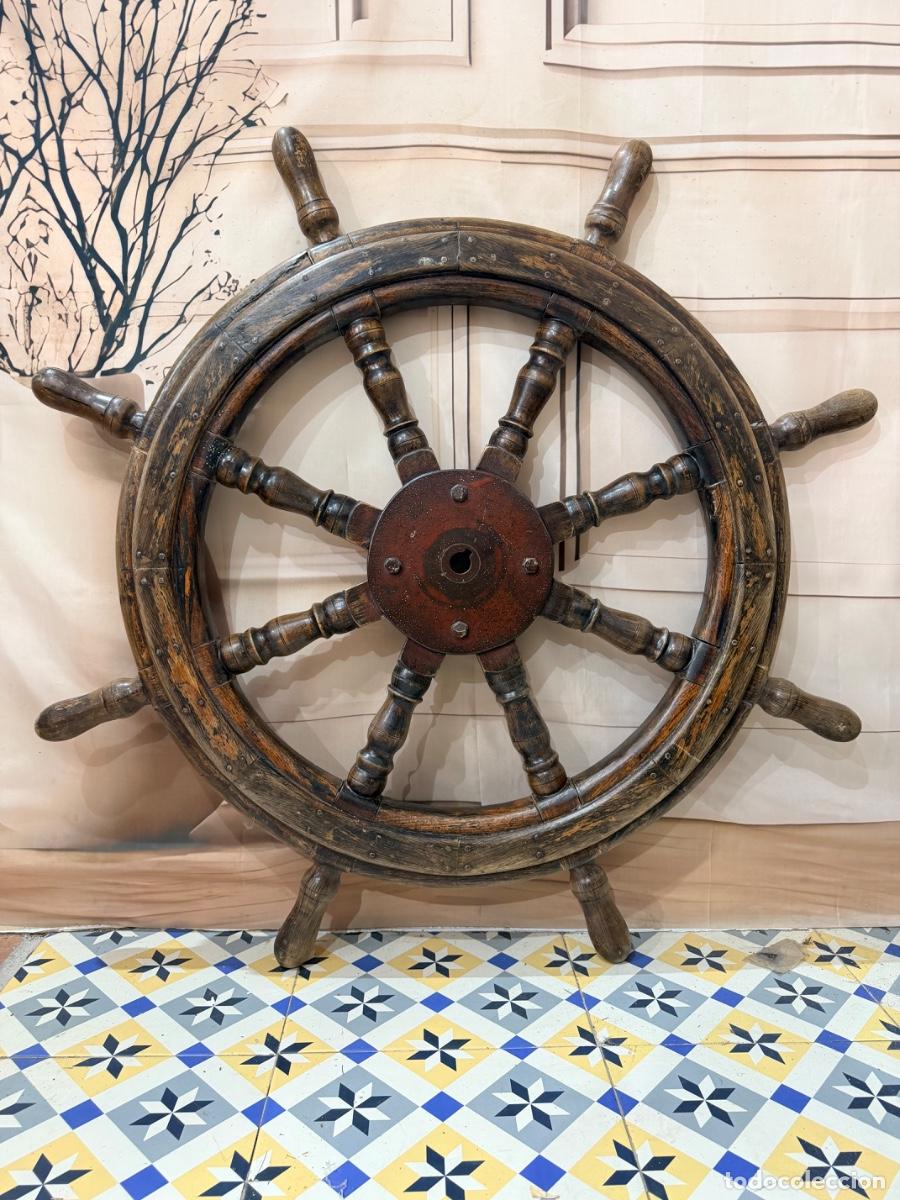 Antig&uuml;edades: Antiguo tim&oacute;n de barco