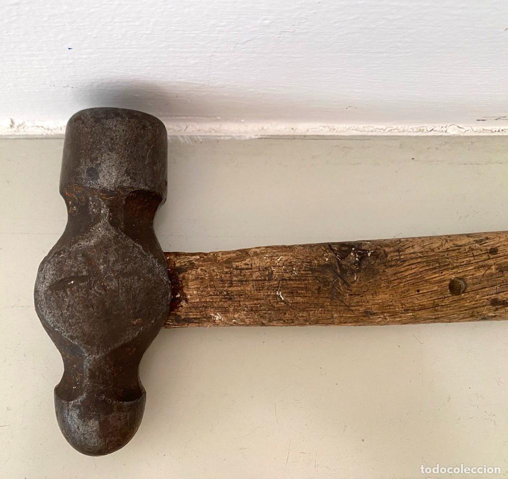 Antig&uuml;edades: MARTILLO ANTIGUO DE BOLA - Foto 3