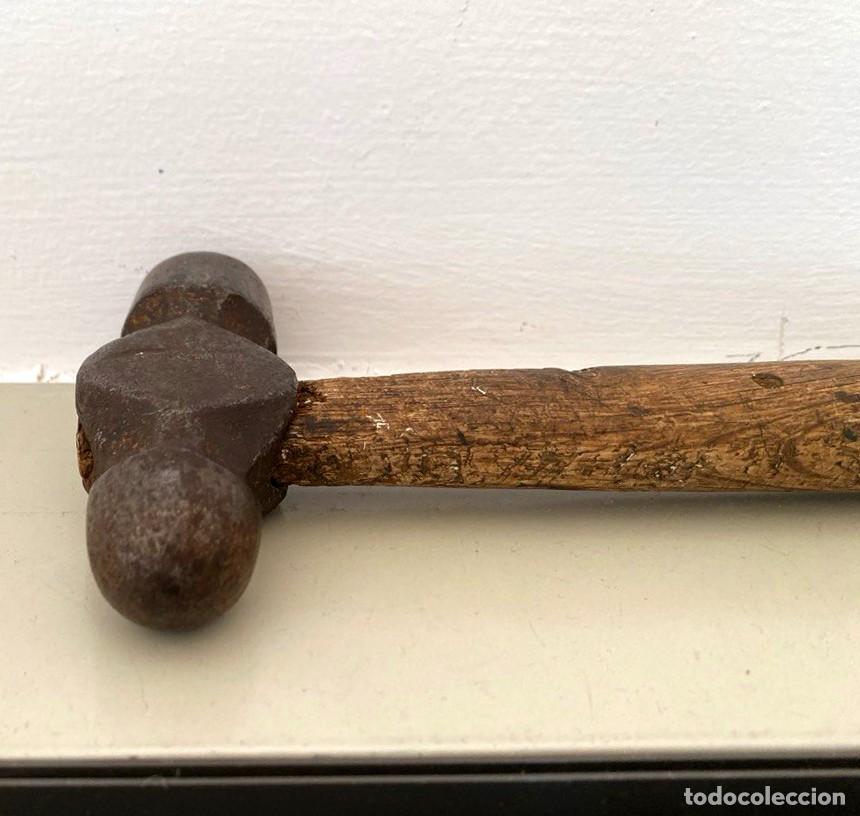 Antig&uuml;edades: MARTILLO ANTIGUO DE BOLA - Foto 4