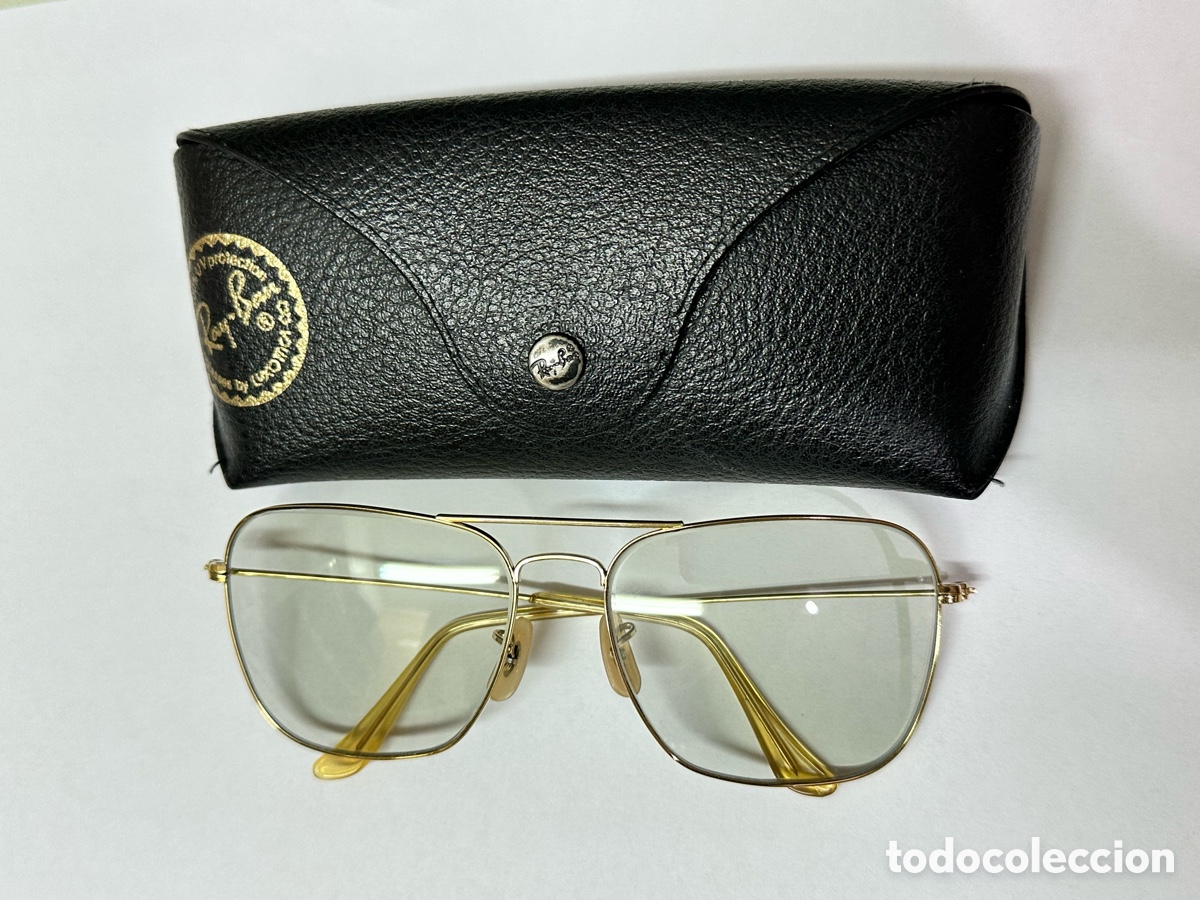 Antig&uuml;edades: Gafas Ray-Ban 58-16 Made In U.S.A. Original