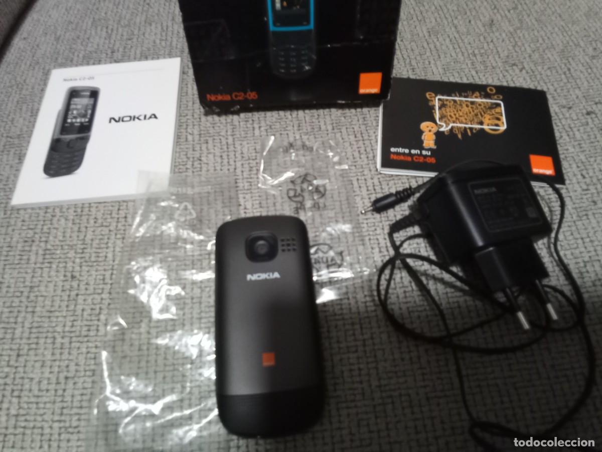 Tel&eacute;fonos: Tel&eacute;fono m&oacute;vil NOKIA C2-05 Negro. - Foto 4