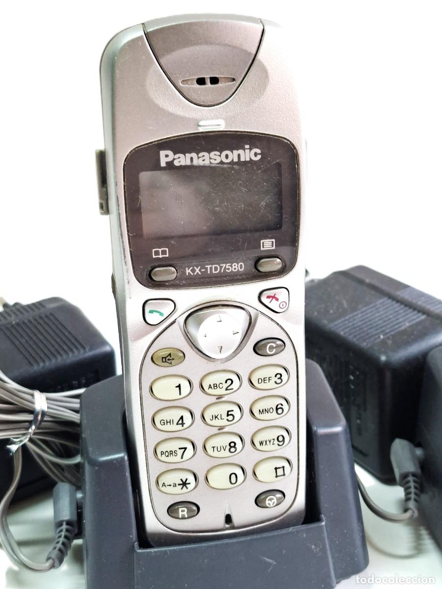 Tel&eacute;fonos: 2-Tel&eacute;fono Panasonic KX-TD7580 DECT - Foto 2