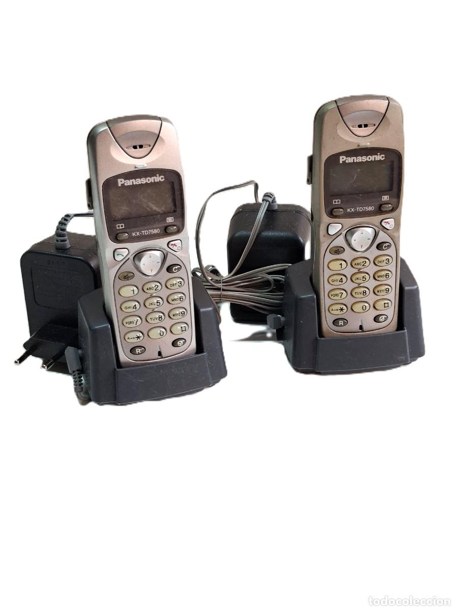 Tel&eacute;fonos: 2-Tel&eacute;fono Panasonic KX-TD7580 DECT