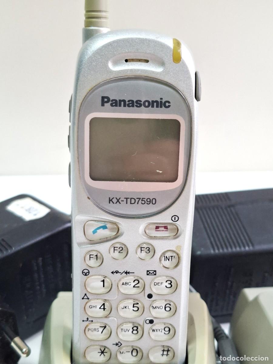 Tel&eacute;fonos: 2-Tel&eacute;fono Panasonic KX-TD7580 DECT - Foto 3