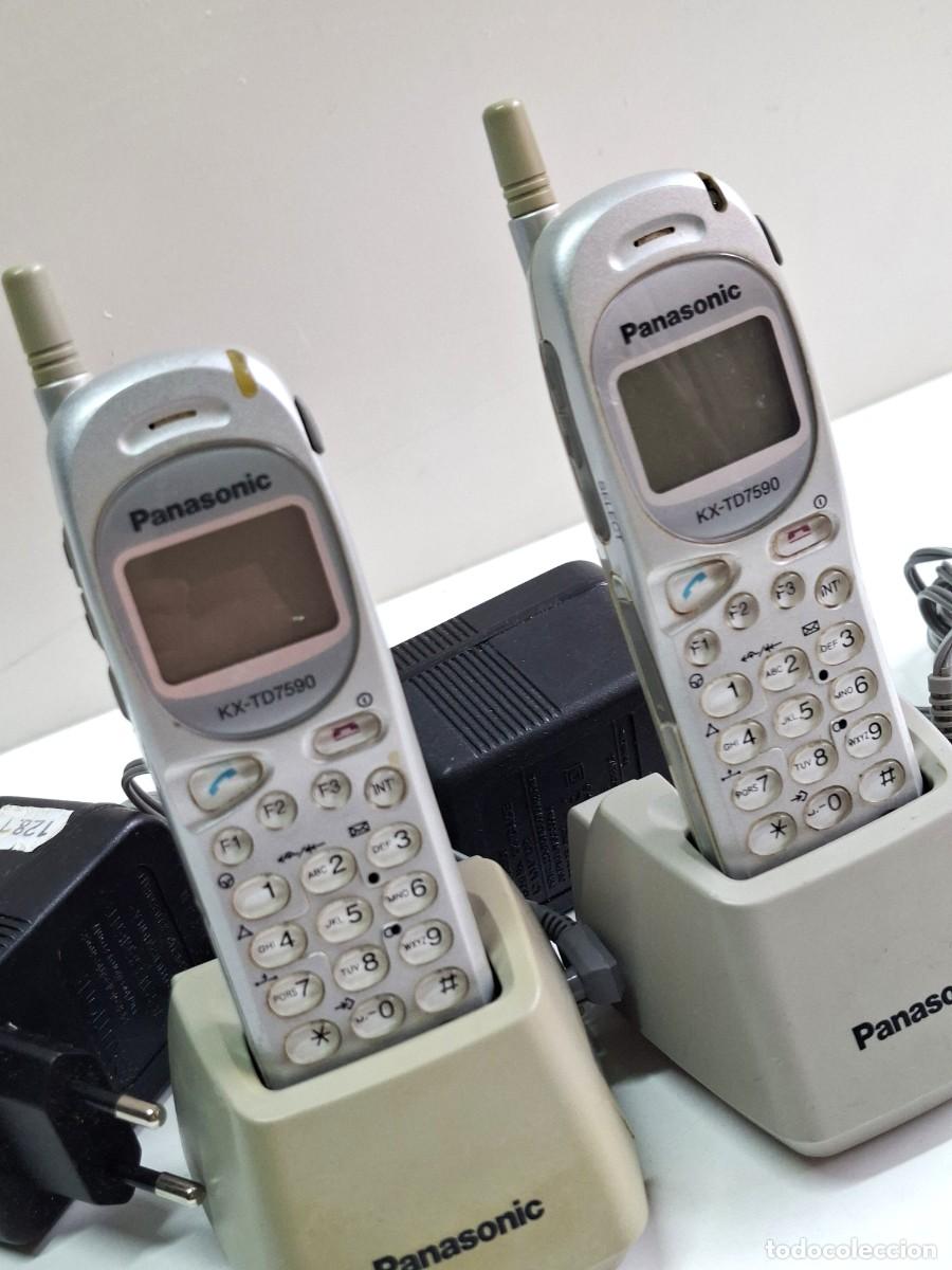 Tel&eacute;fonos: 2-Tel&eacute;fono Panasonic KX-TD7580 DECT - Foto 4