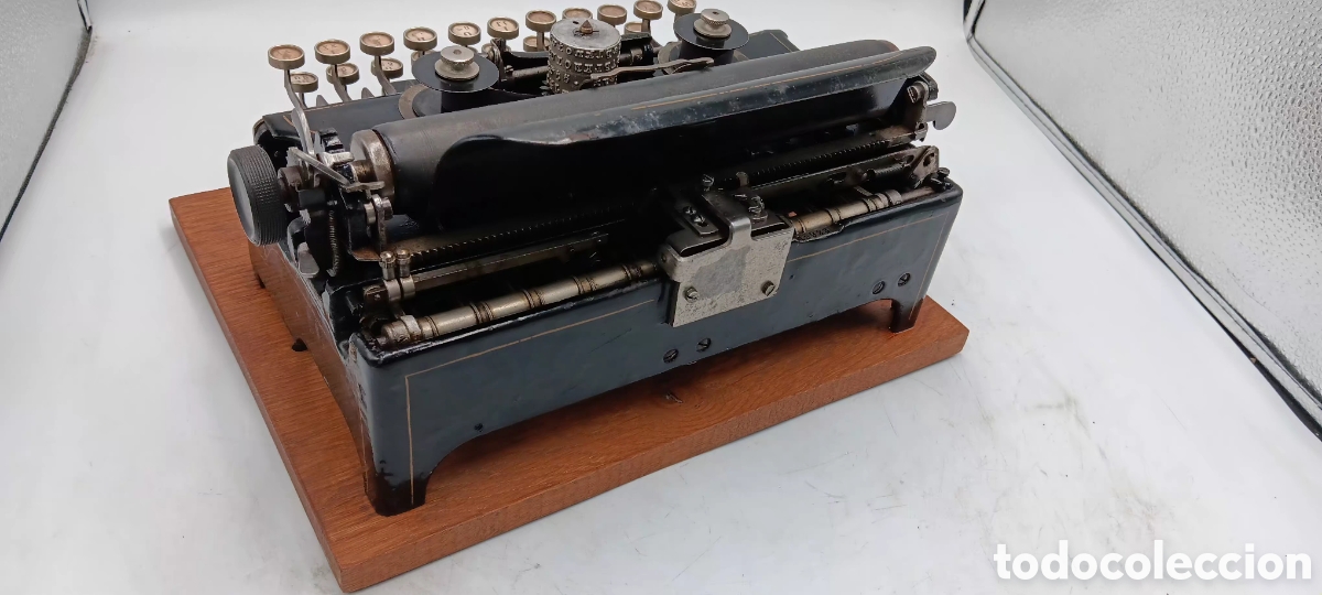 Antig&uuml;edades: M&aacute;quina de escribir Helios Klimax - Foto 5