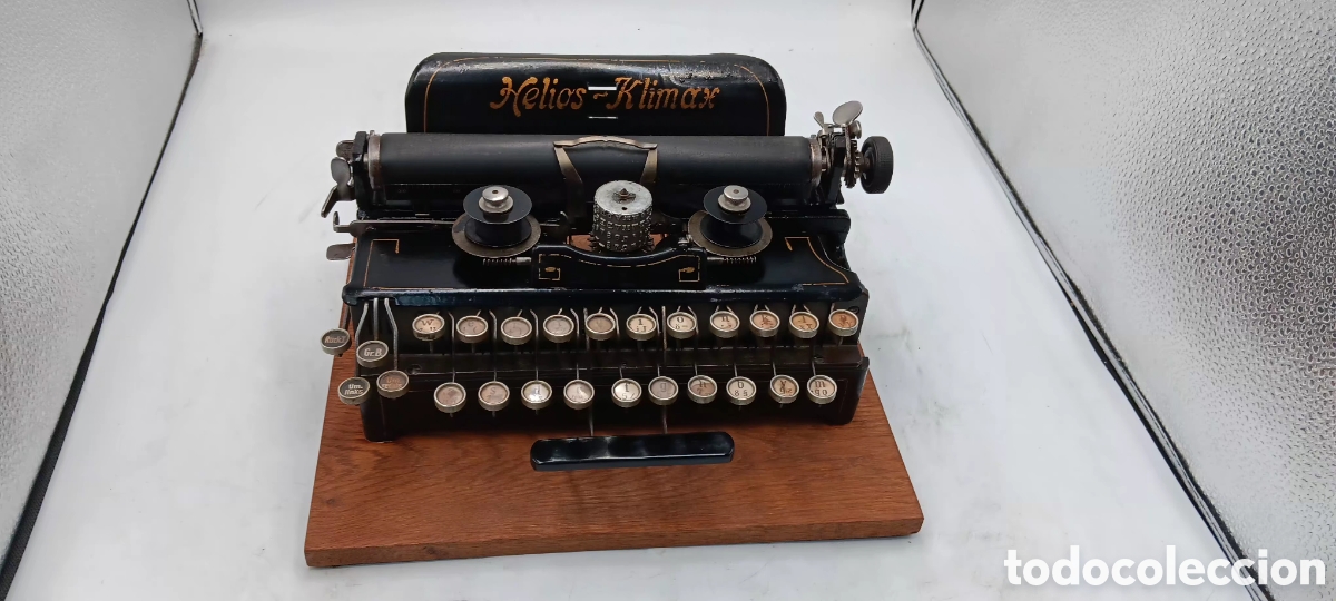 Antiques: M&aacute;quina de escribir Helios Klimax