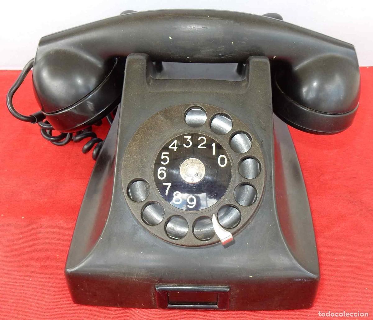 Tel&eacute;fonos: Tel&eacute;fono antiguo L M ERICSSON - de baquelita