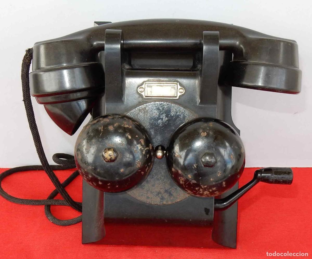 Tel&eacute;fonos: Tel&eacute;fono antiguo L M ERICSSON - de baquelita