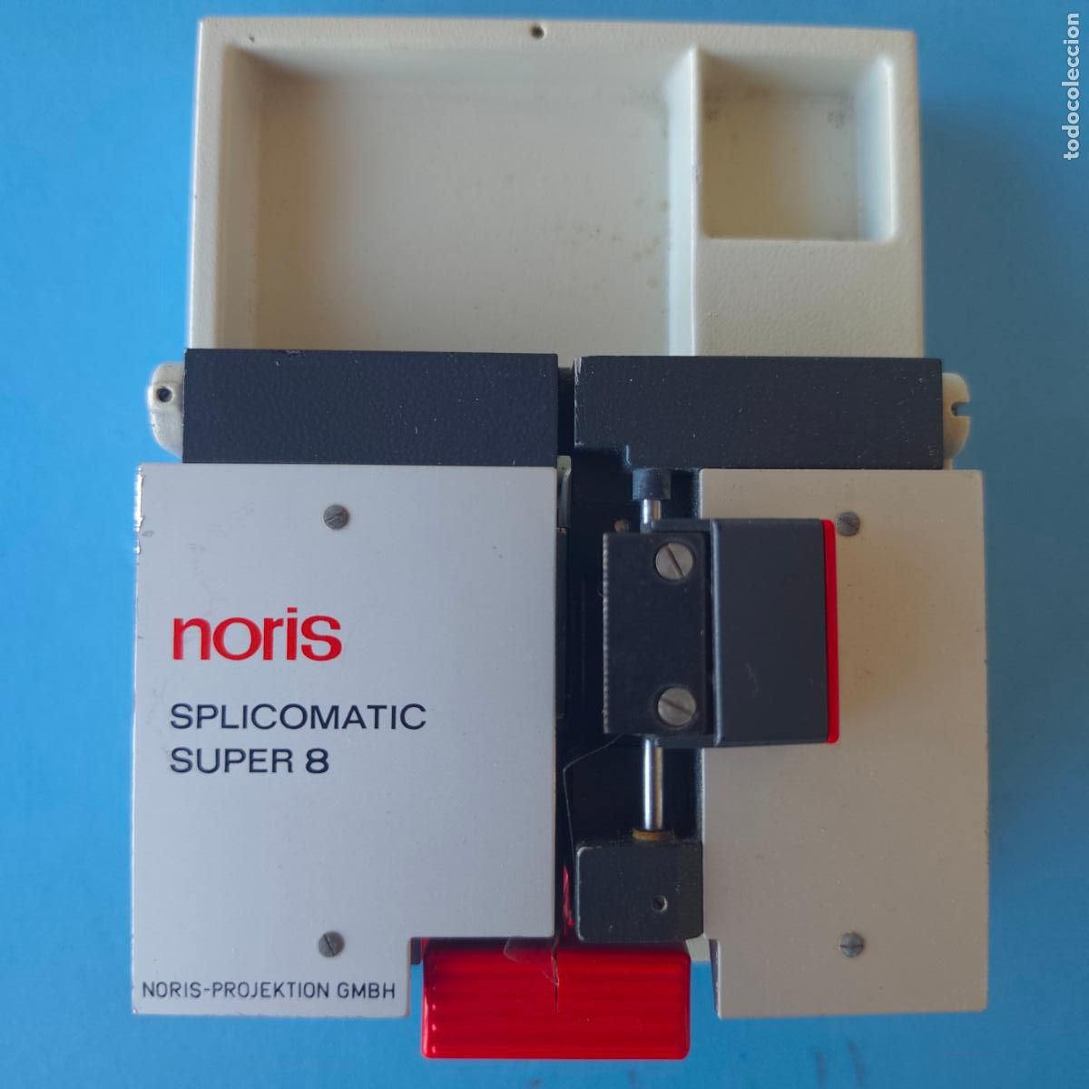Antig&uuml;edades: Noris Splicomatic Super 8 Prensa Pegado Super-8 Film Splicer OVP 8/16