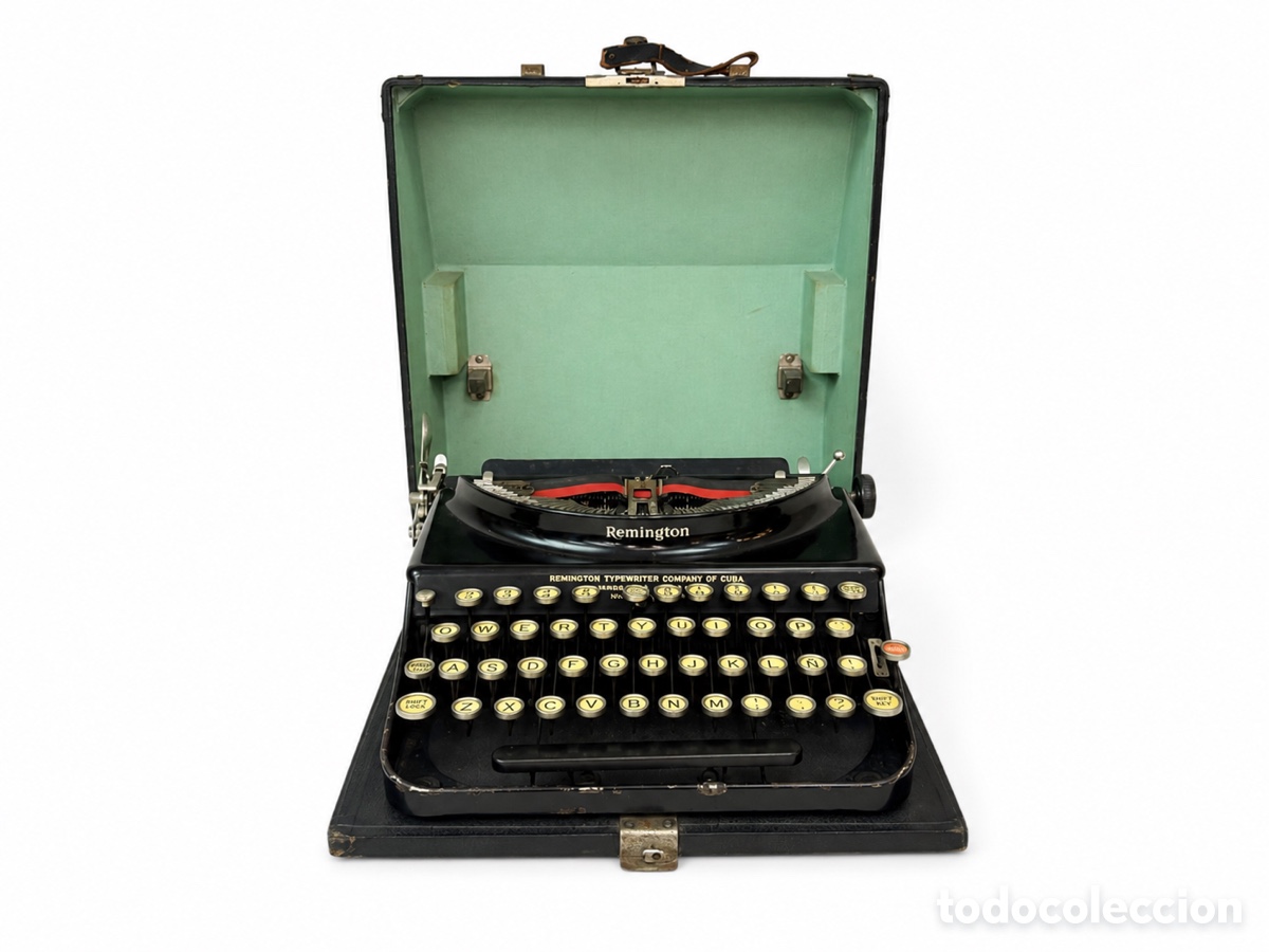 Antig&uuml;edades: M&aacute;quina de escribir Remington 1928-1935
