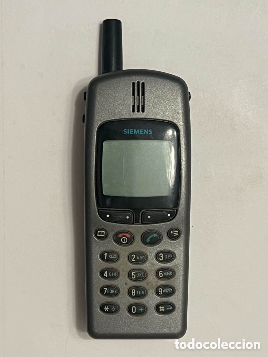 Tel&eacute;fonos: TEL&Eacute;FONO m&oacute;vil cl&aacute;sico es un Siemens S25 de color gris, lanzado originalmente en 1999.