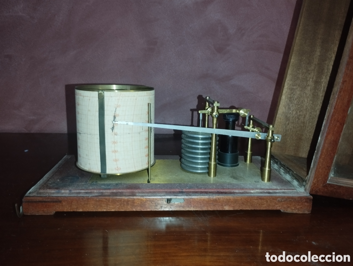 Antig&uuml;edades: Bar&oacute;grafo mec&aacute;nico antiguo