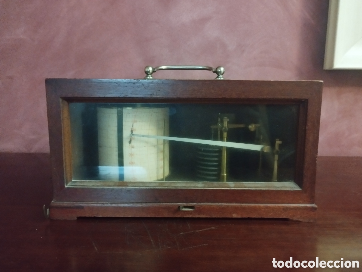 Antig&uuml;edades: Bar&oacute;grafo mec&aacute;nico antiguo - Foto 4