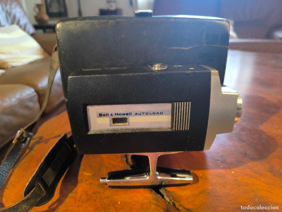 Antig&uuml;edades: C&aacute;mara cine Bell & Howell AUTOLOAD 308 de 8 mm Super Eight - con funda - Funciona