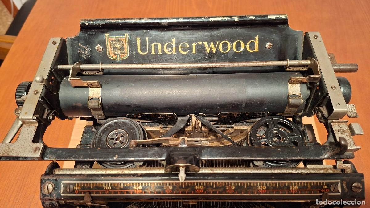 Antig&uuml;edades: M&aacute;quina escribir UNDERWOOD - Foto 4