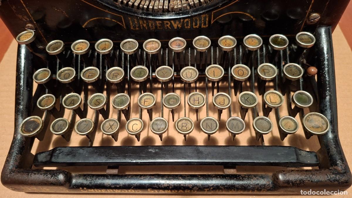 Antig&uuml;edades: M&aacute;quina escribir UNDERWOOD - Foto 5