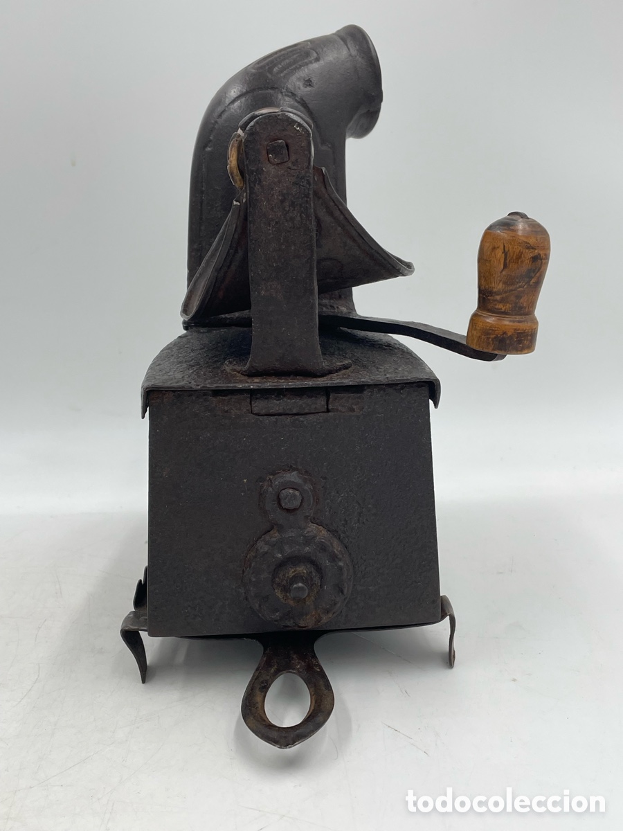 Antig&uuml;edades: Plancha antigua de chimenea. - Foto 5