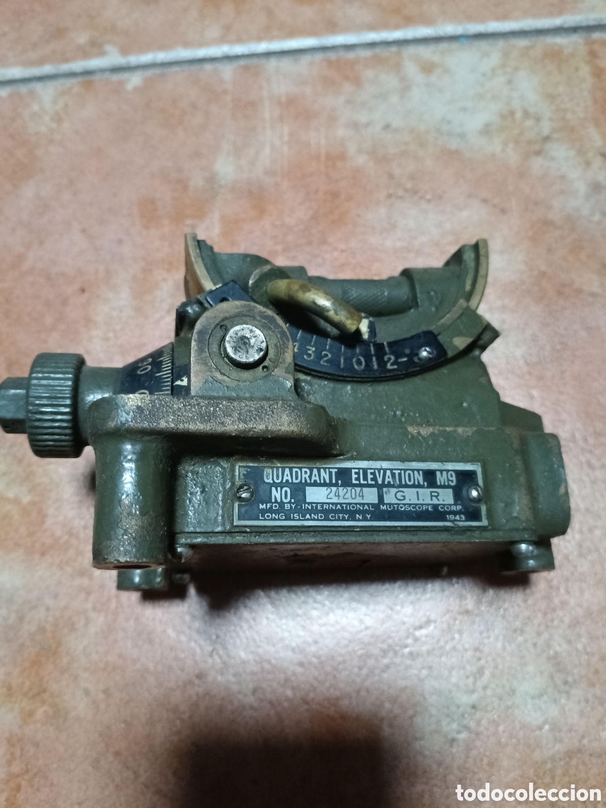 Antig&uuml;edades: Cuadrante elevaci&oacute;n Mortero M9 - Foto 4