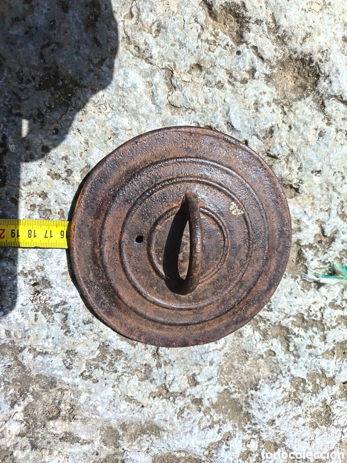 Antig&uuml;edades: Tapa para pote antiguo gallego, buen estado general