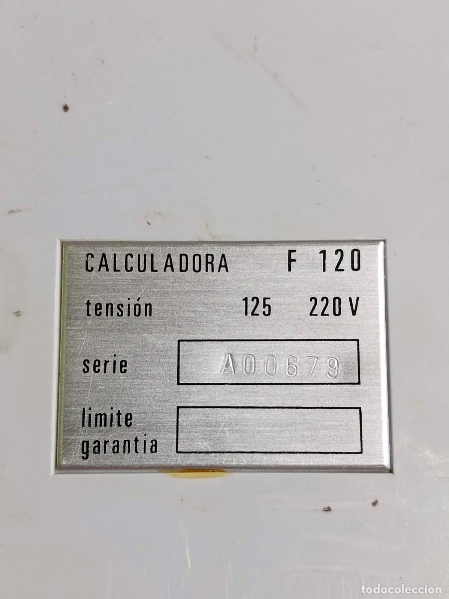 Antig&uuml;edades: Calculadora TRQ F 120 - Foto 4