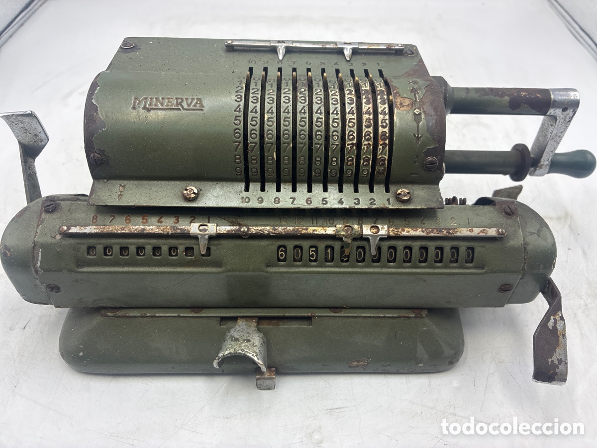 Antig&uuml;edades: M&aacute;quina de Calcular Minerva. - Foto 2