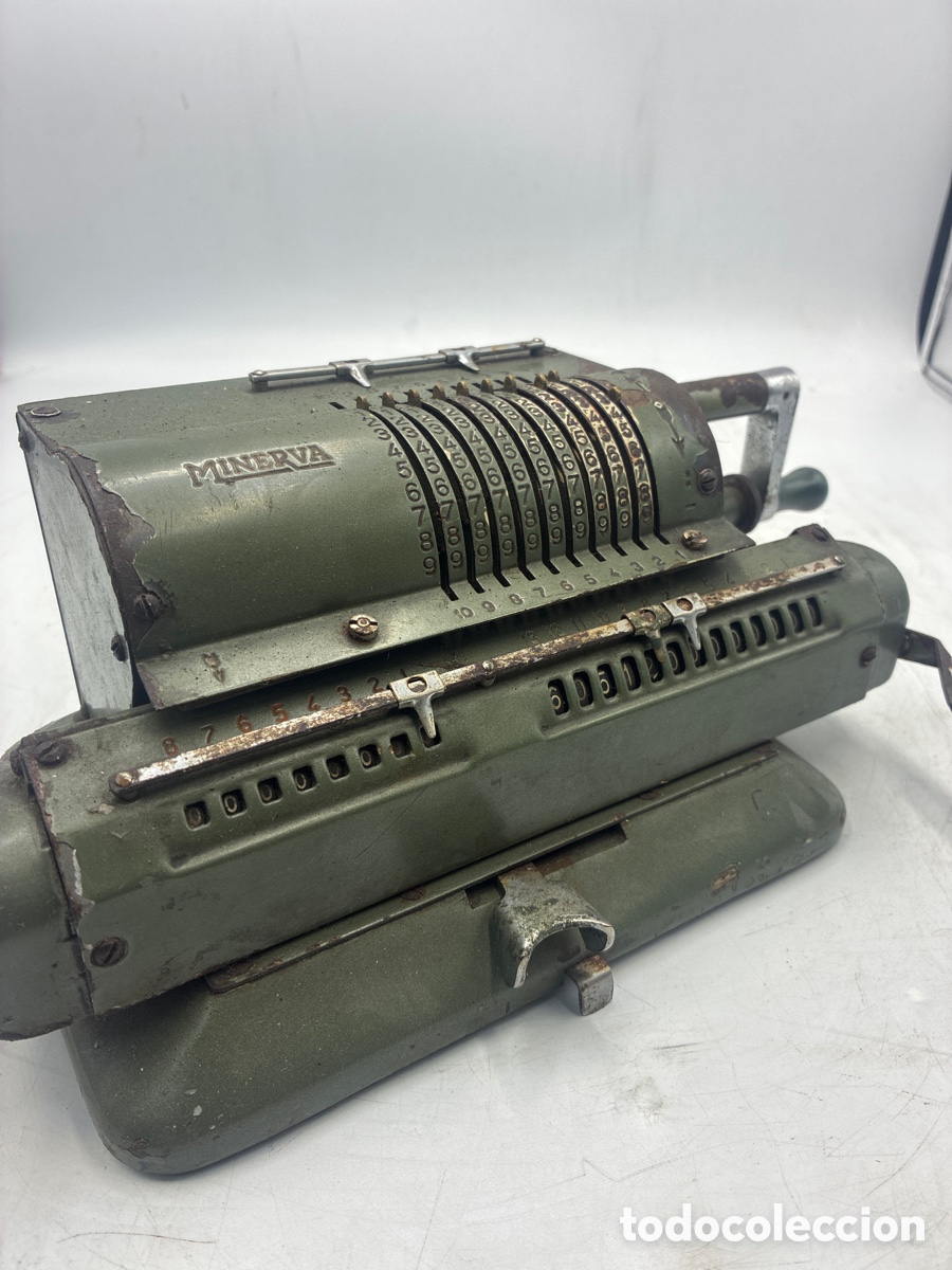 Antig&uuml;edades: M&aacute;quina de Calcular Minerva. - Foto 5