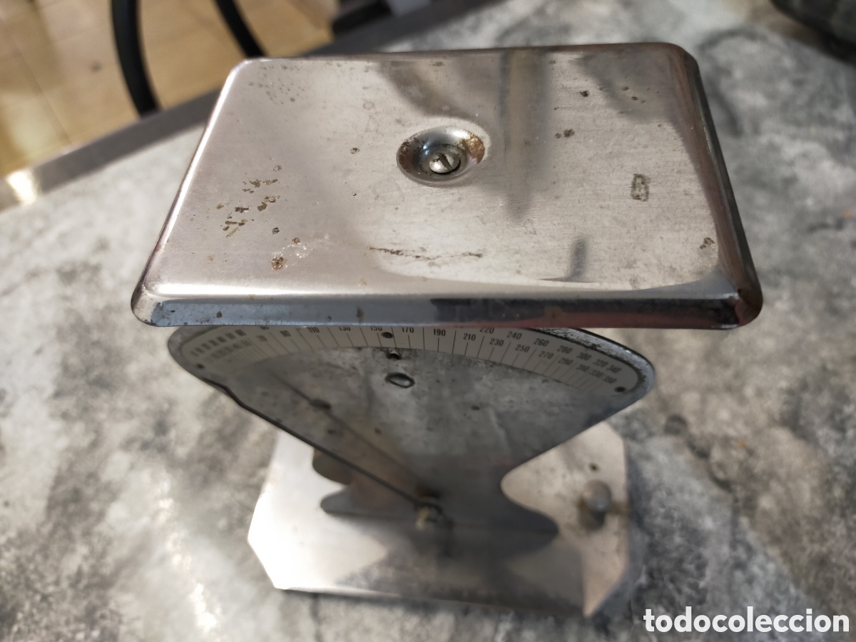 Antig&uuml;edades: Antigua b&agrave;scula pesa cartas - Foto 2