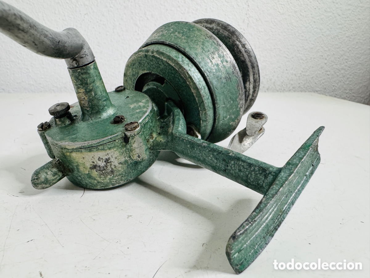 Antig&uuml;edades: Antiguo Carrete Moulinet De Pesca - Foto 3