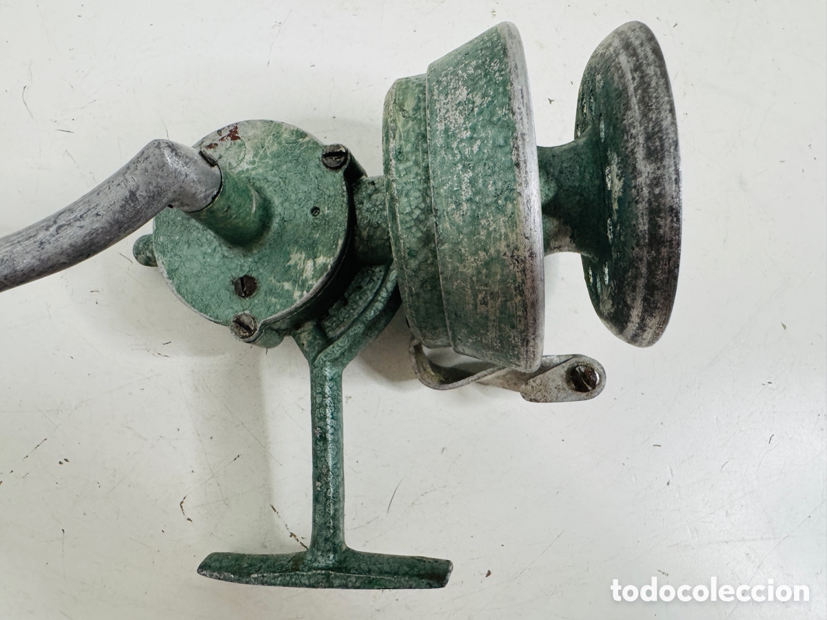 Antig&uuml;edades: Antiguo Carrete Moulinet De Pesca - Foto 5
