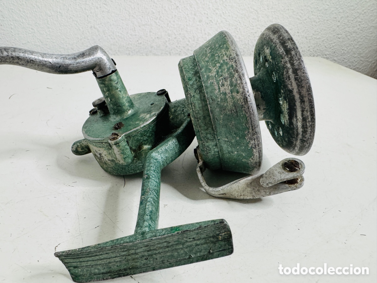 Antig&uuml;edades: Antiguo Carrete Moulinet De Pesca - Foto 6