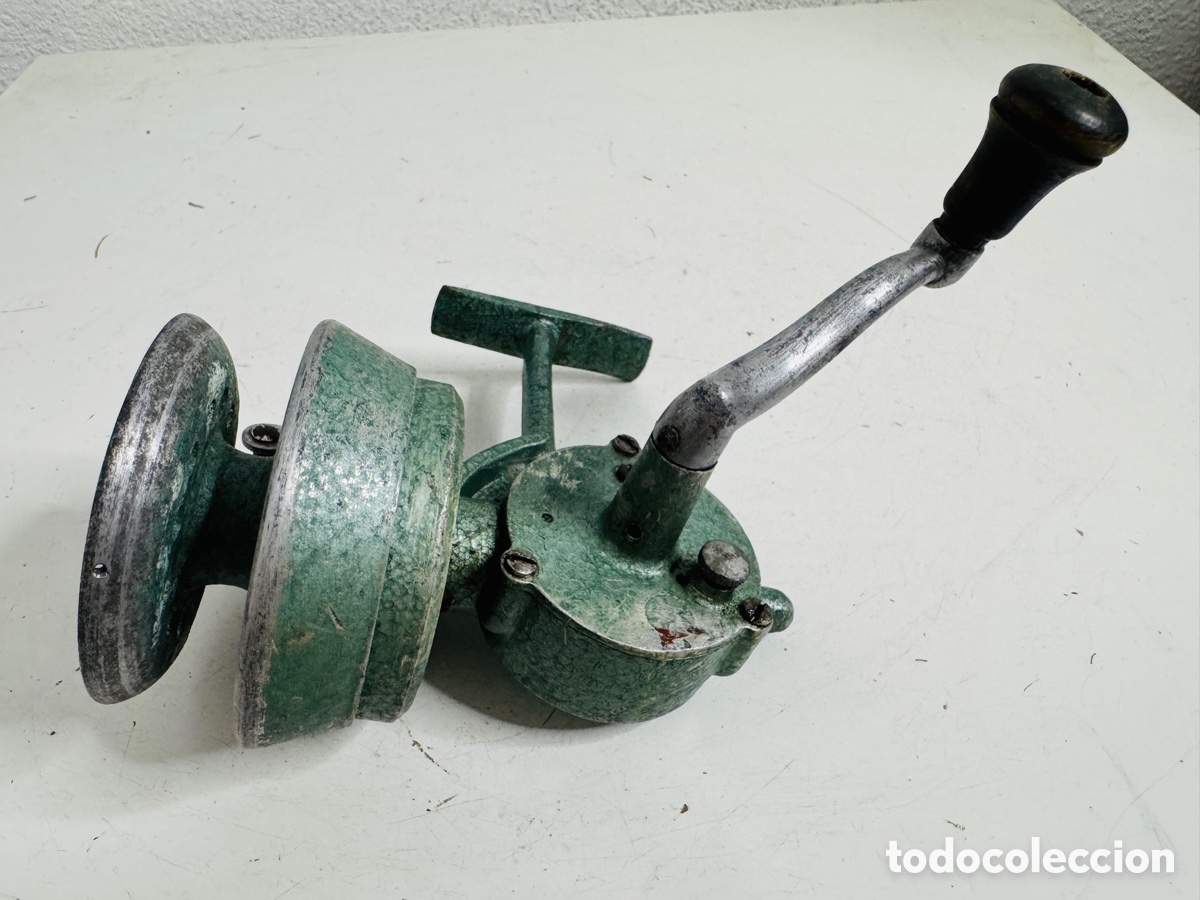 Antig&uuml;edades: Antiguo Carrete Moulinet De Pesca - Foto 10