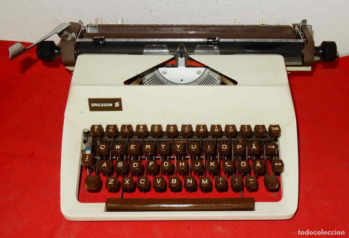 Antig&uuml;edades: M&aacute;quina de escribir ERICSSON