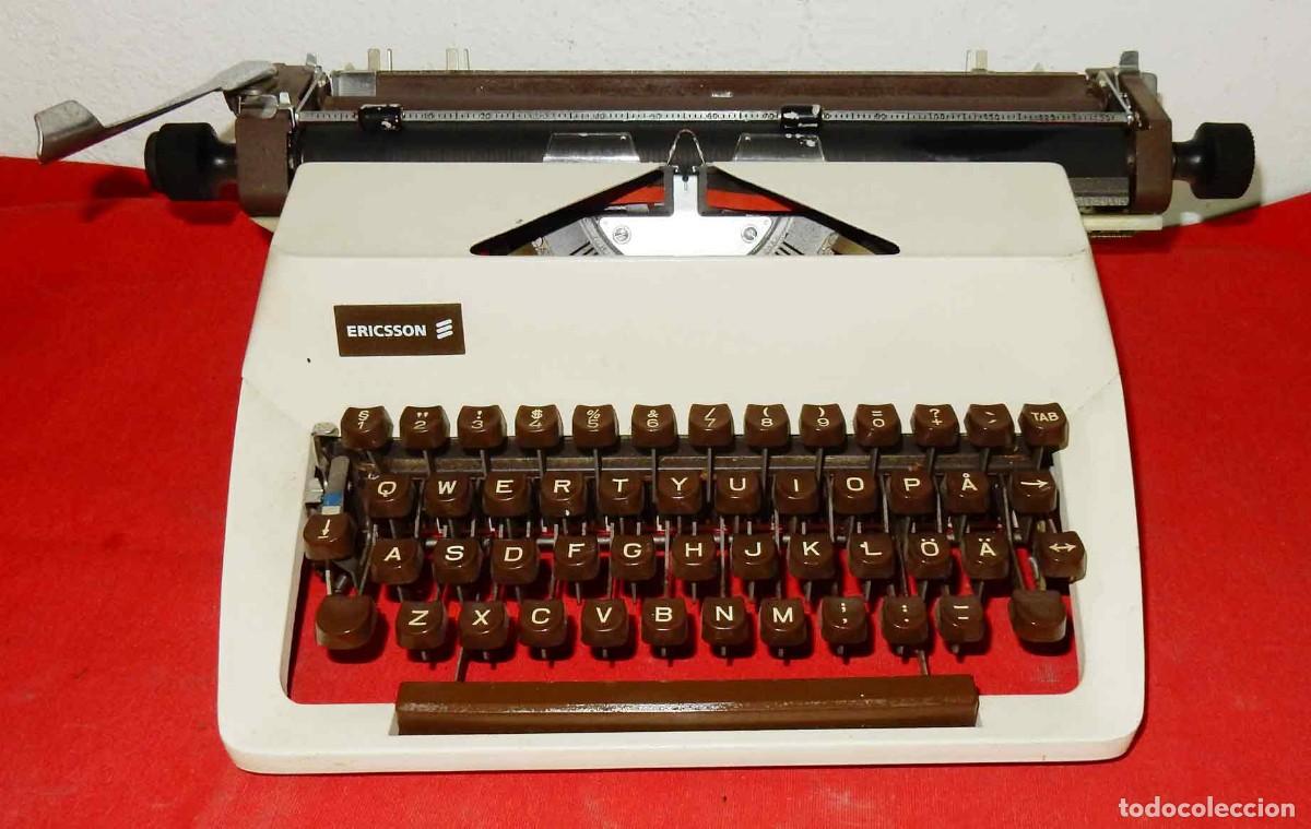 Antig&uuml;edades: M&aacute;quina de escribir ERICSSON - Foto 4