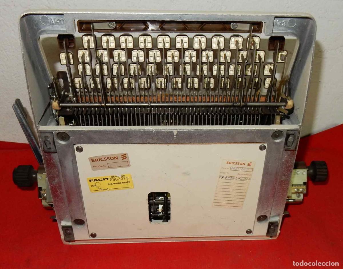 Antig&uuml;edades: M&aacute;quina de escribir ERICSSON - Foto 5