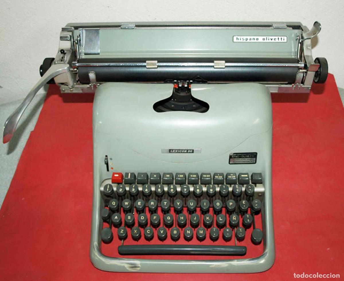 Antiquit&auml;ten: M&aacute;quina de escribir HISPANO OLIVETTI LEXICON 80