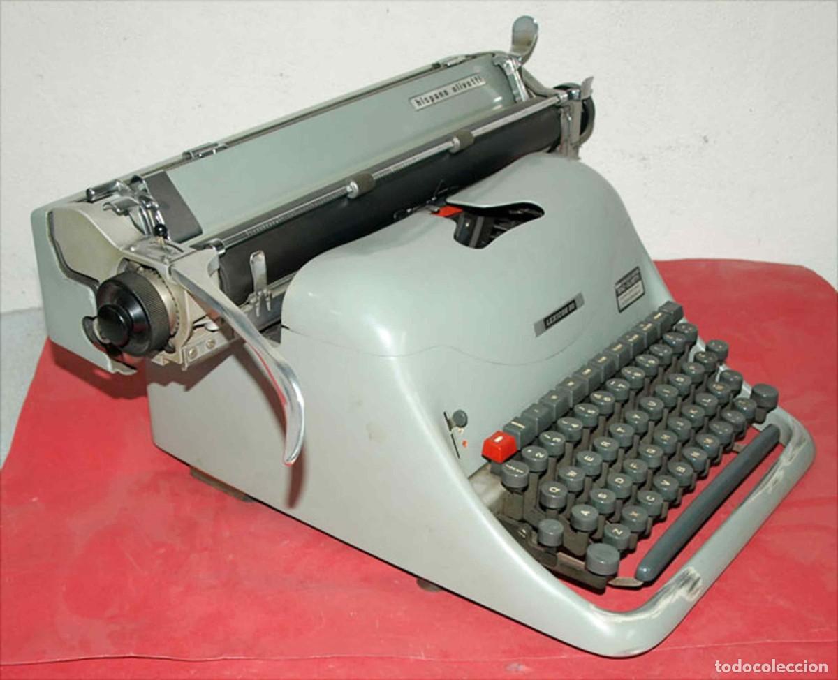 Antig&uuml;edades: M&aacute;quina de escribir HISPANO OLIVETTI LEXICON 80 - Foto 5
