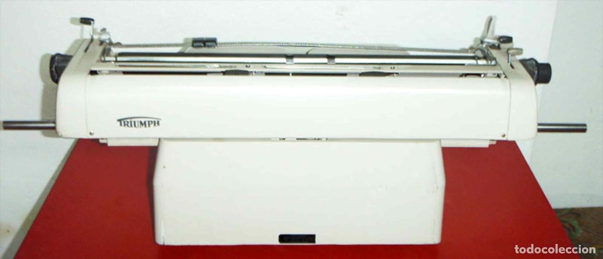 Antig&uuml;edades: M&aacute;quina de escribir TRIUMPH - Foto 4