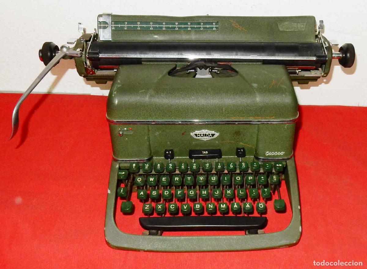 Antiques: M&aacute;quina de escribir HALDA CICERO