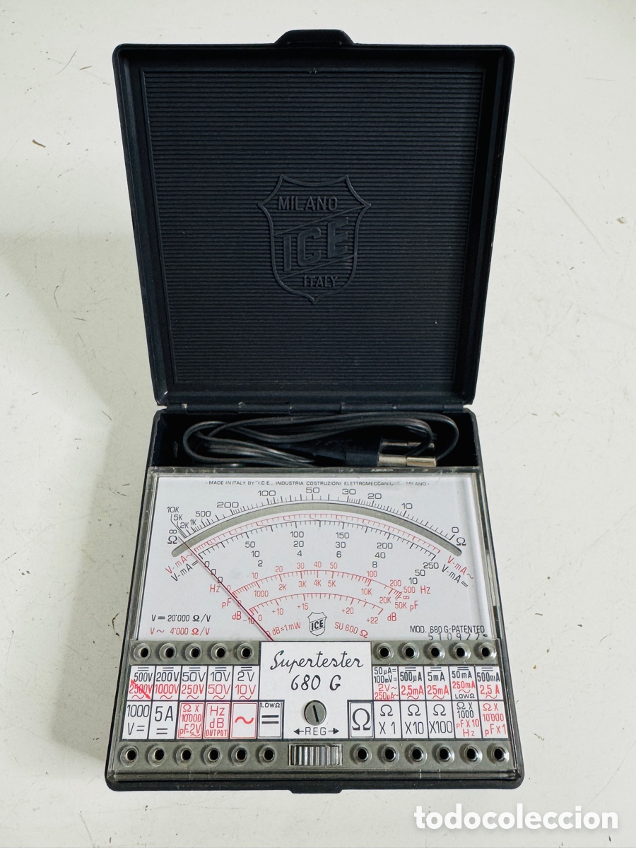 Antig&uuml;edades: Milano ICE Supertester 680 G Italy
