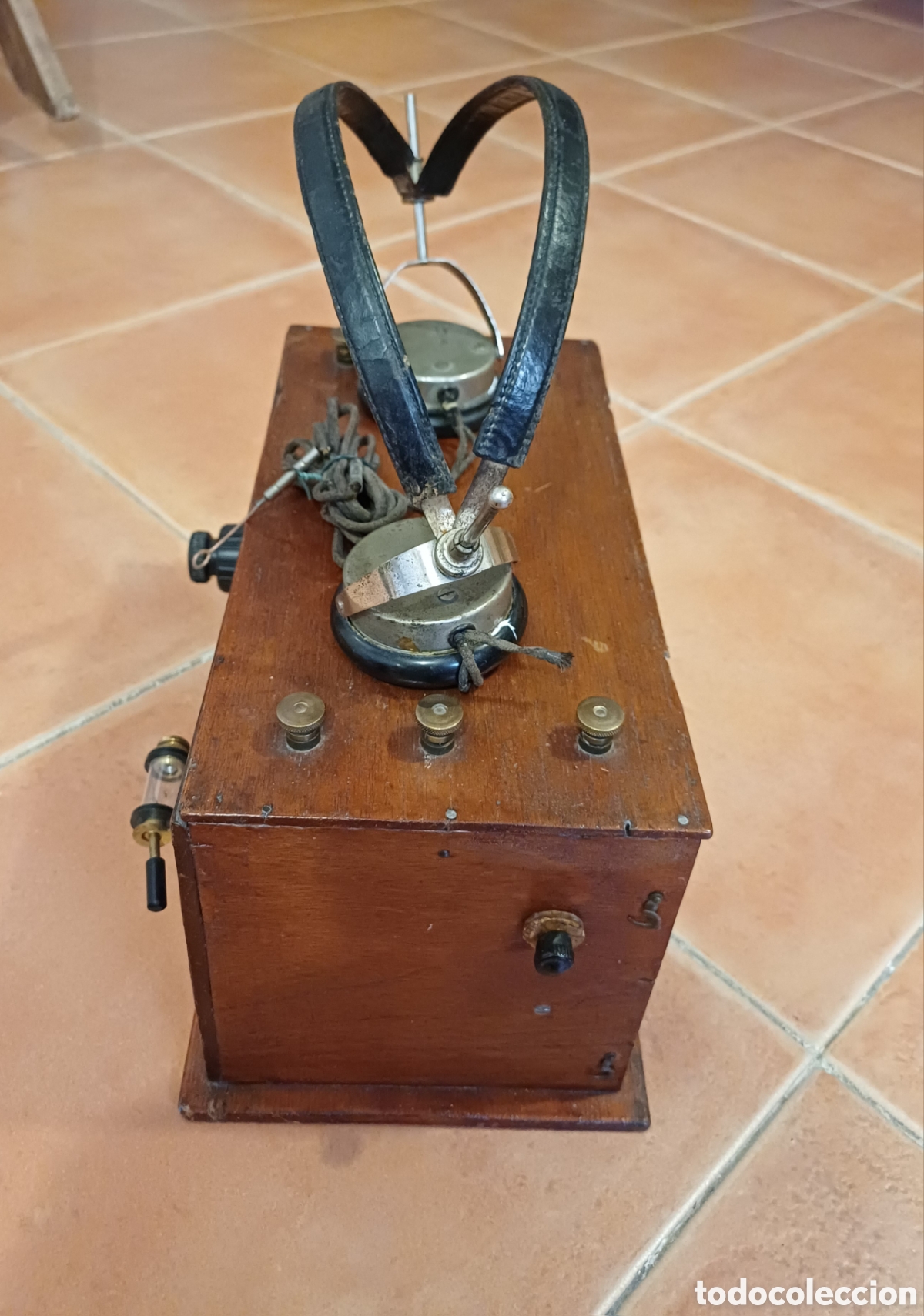 Antig&uuml;edades: Radio Galena con auriculares - Foto 4